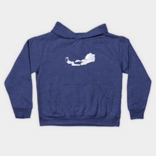 Bathing bear Kids Hoodie